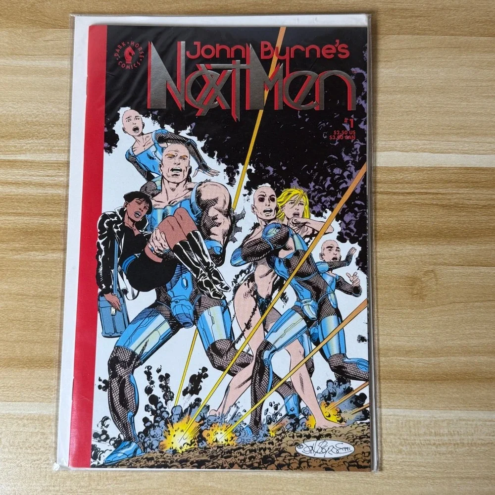 John Byrne's‎ Next Men #1 Dark Horse Comics 1991 Comic Book